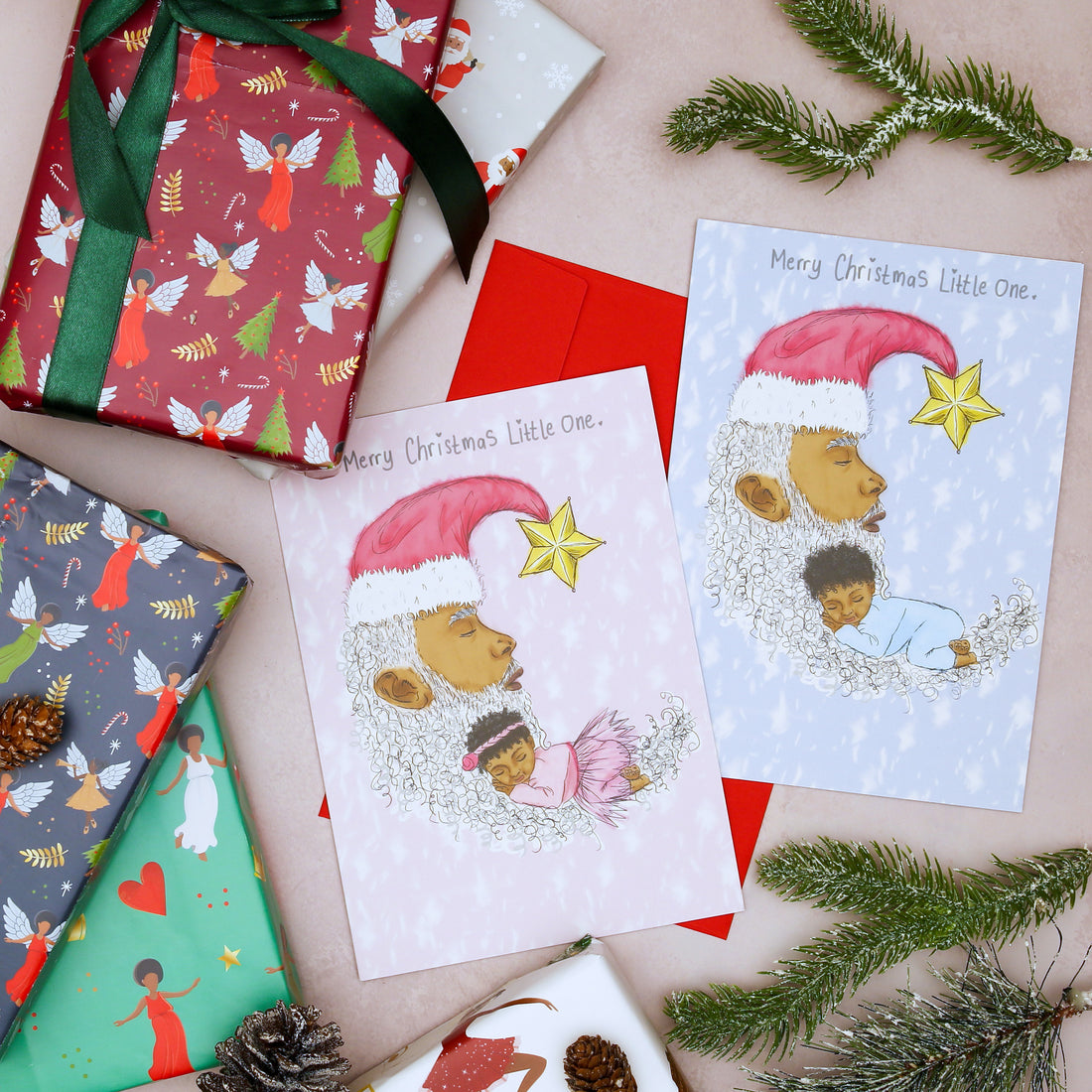 Baby Coco Christmas Card