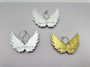 Angel Wings - Sparkly Glitter Finish