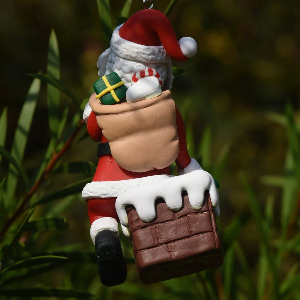 March Muses | Pops Christmas Chimney | Tree Decoration | Black Santa
