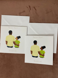Man And Daughter Card