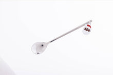 Load image into Gallery viewer, Dessert Spoons with Santa Pendant
